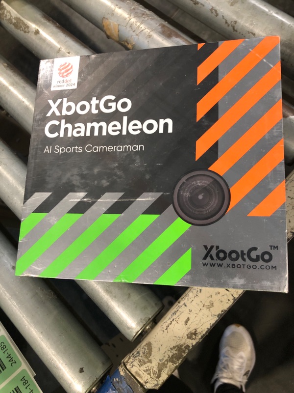 Photo 1 of **** SEALED FACTORY **********XbotGo Chameleon AI Auto Sports Action Camera - 4K 60FPS Soccer Camera and Basketball Tracking Camera for Team Sports, Live Streaming, No Subscription, Works with iOS & Android (Lava Graphite)*SEALED FACTORY