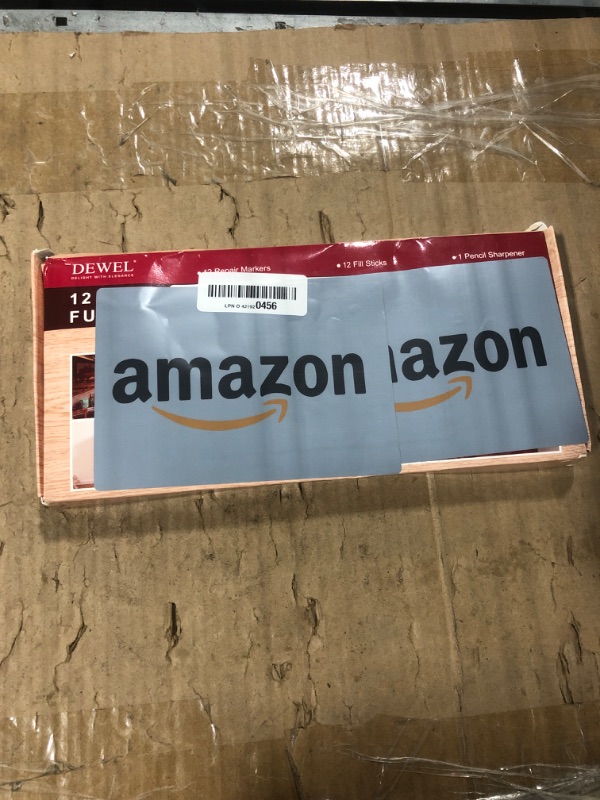 Photo 1 of *MISSING PARTS*
DEWEL Wood Furniture Markers & Filler Sticks Repair Kit, New Improved 12 Colors Touch Up Markers and Crayons - Covering Damaged Wooden Surfaces and Floors, for Pets Scratches, Stains, Cracks and Dents