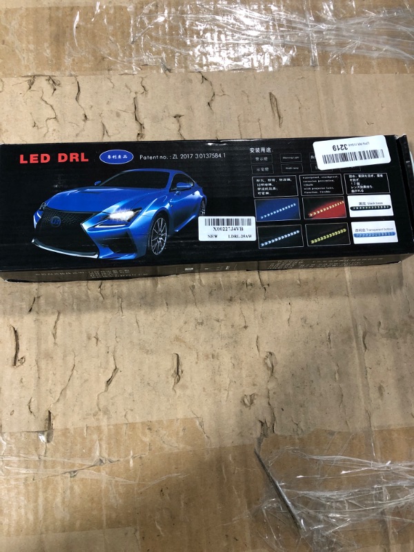 Photo 1 of SOCAL-LED LIGHTING Arrow LED DRL Switchback Strips 10" (25cm) 12V Sequential Flashing Turn Signal Lights, Dual-Color Amber White, Pack of 2