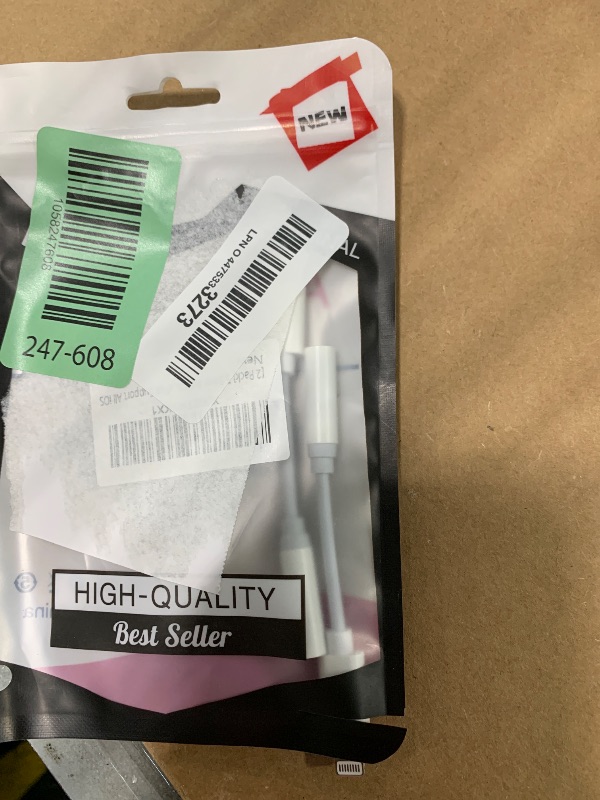 Photo 1 of [Apple MFi Certified] iPhone 3.5mm Headphone Jack Adapter,2 Pack for Apple Lightning to 3.5mm Earphones Jack Adapter Cord Dongle Aux Cable Converter Accessories Compatible with iPhone14 13 12 11/Xs/XR