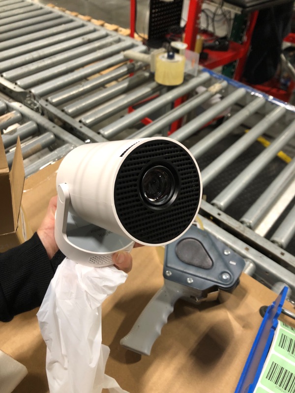 Photo 1 of [Built-in Apps & 2025 Upgraded] Mini Projector with WiFi 6 and Bluetooth 5.4 Support 4K 1080P Auto Keystone 180° Rotatable Projector Portable Compatibile with HDMI/TV Stick/Memory Stick/Laptop, White