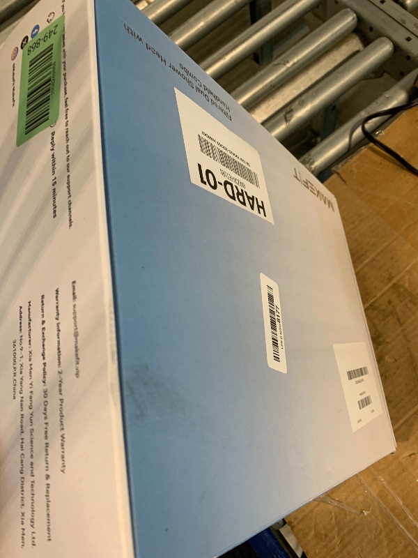 Photo 1 of **Dirty** MakeFit Dual Filtered Rain Shower Head Combo, Handheld Shower Head with Adjustable Bar - Rainfall Shower Head And Showerhead with Filter for Hard Water - Removes Chlorine