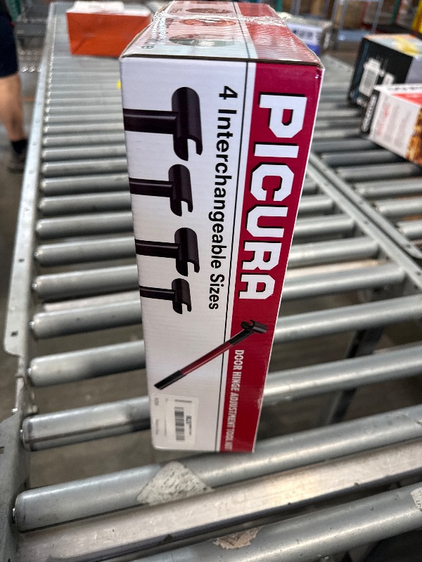 Photo 1 of ***CORRECT ITEM****Door Hinge Adjustment Tool Kit, 4 in 1 Rotary Hinge Gap Adjusting Wrench for Residential Commercial Multi-Size Diameter 0.55 in/0.71 in/0.82 in/0.98 in Heavy Door Hinge Adjuster Alignment Bender Tool