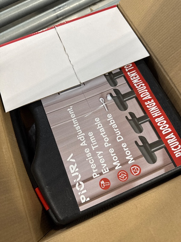 Photo 1 of ***CORRECT ITEM****Door Hinge Adjustment Tool Kit, 4 in 1 Rotary Hinge Gap Adjusting Wrench for Residential Commercial Multi-Size Diameter 0.55 in/0.71 in/0.82 in/0.98 in Heavy Door Hinge Adjuster Alignment Bender Tool