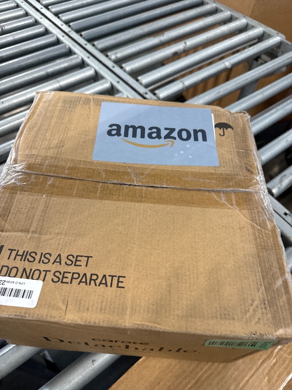 Photo 1 of **Missing parts**CAROTE 21pcs Pots and Pans Set, Nonstick Cookware Set Detachable Handle, Induction Kitchen Cookware Sets Non Stick with Removable Handle, RV Cookware Set, Gold and Purple
**Missing parts**