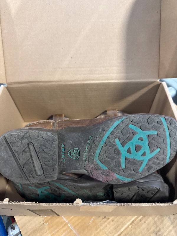 Photo 1 of ***CORRECT ITEM****ARIAT Womens Anthem Shortie Savanna Western Boot Dry Taupe/Turquoise Aztec 6.5
****USED****