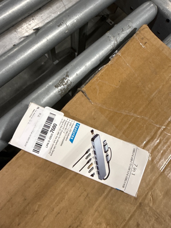 Photo 1 of ?Upgrade? USB C/USB Hub, BERLAT Aluminum 7 in 1 USB C & USB Hub with USB 3.0, USB 2.0 Ports for PC/Laptops/MacBook Pro/Air/iMac/iPad and More Devices