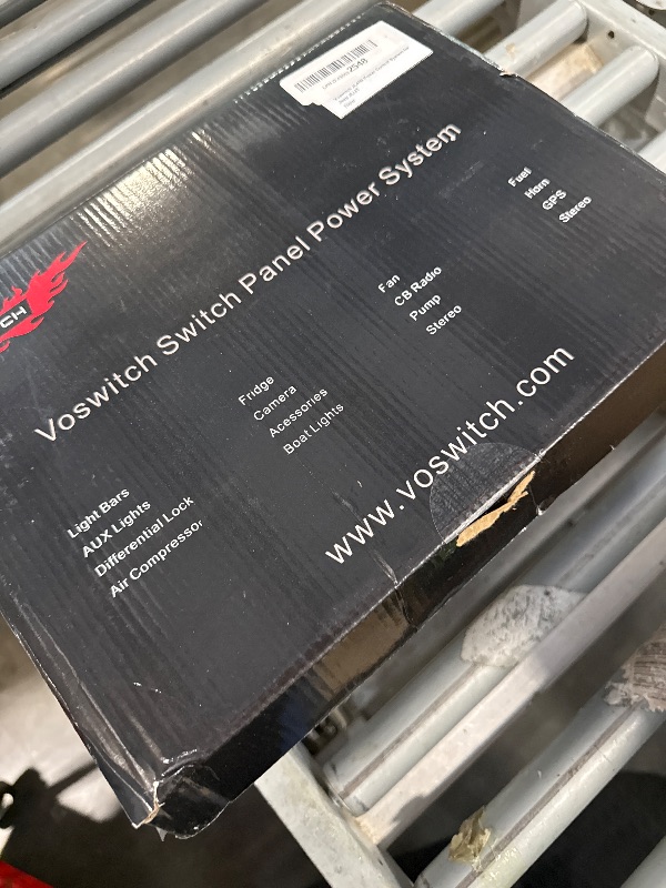 Photo 1 of ****PRICE 299.99*****Voswitch UV120 12 Gang Switch Panel Power System for 12V Battery Vehicle and Boat