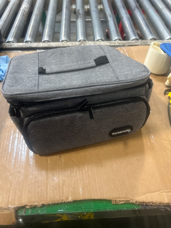 Photo 1 of *Missing Parts - Check clerk notes*
nursemaid Medication Bag with 7-Day Pill Organizer & Medical ID Card Included | Insulin Cooler Travel Case & Medicine Bag with Temp Control & Zipper Pouch for Injectables | Pill Bottle Organizer