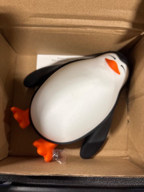 Photo 1 of **DOESNT WORK**
Tcamp Cute Penguin Night Light for Kids, 3 Level Dimmable Nursery Nightlight Lamp, Cute Silicone Squishy Lighted Penguin Tap Light, Rechargeable Bedside Touch Lamp for Toddler Baby
