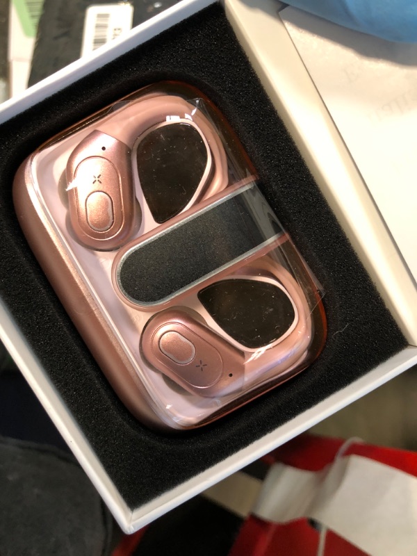 Photo 1 of AI Translation Earbuds, 164 Language Translator Earbud with APP, Rose