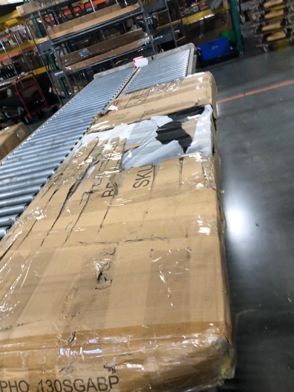 Photo 1 of *** MISSING PART **** GarveeHome Queen Bed Frame with Storage Headboard& Charging Station, Velvet Upholstered Queen Platform Bed Frame with 4 Drawers&Wooden Slat Support, Noise Free Design, Easy to Assemble, Beige