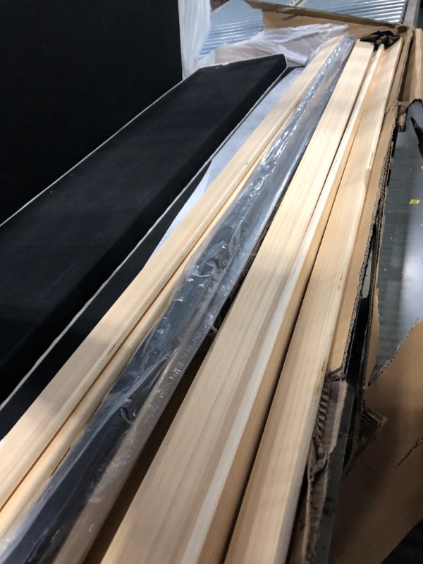 Photo 1 of *** MISSING PART **** GarveeHome Queen Bed Frame with Storage Headboard& Charging Station, Velvet Upholstered Queen Platform Bed Frame with 4 Drawers&Wooden Slat Support, Noise Free Design, Easy to Assemble, Beige