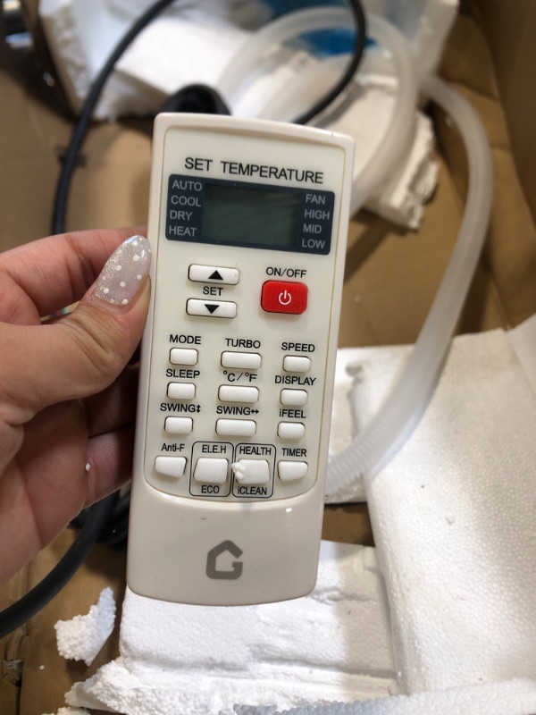 Photo 1 of  *** MISSING MOTOR, ONLY CONSOLE / USED / UNTESTED  *** 
9000 BTU Mini Split Air Conditioner, 18.5 SEER2 208-230V Split Unit Ac and Heat Cool Up to 450 Sq.Ft, Ductless Air Conditioner w/Complete Installation Kit,Remote,2.0 Wifi Control,Low Noise