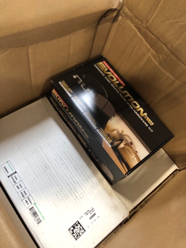 Photo 1 of ** USED/ MISSING PARTS ** POWERSTOP KOE2070 Front and Rear Autospecialty Replacement Brake Kit Brake Rotors & Ceramic Brake Pads For Cadillac Escalade Chevy Silverado 1500 Suburban 1500 Tahoe Sierra 1500 Yukon [Model Specific]