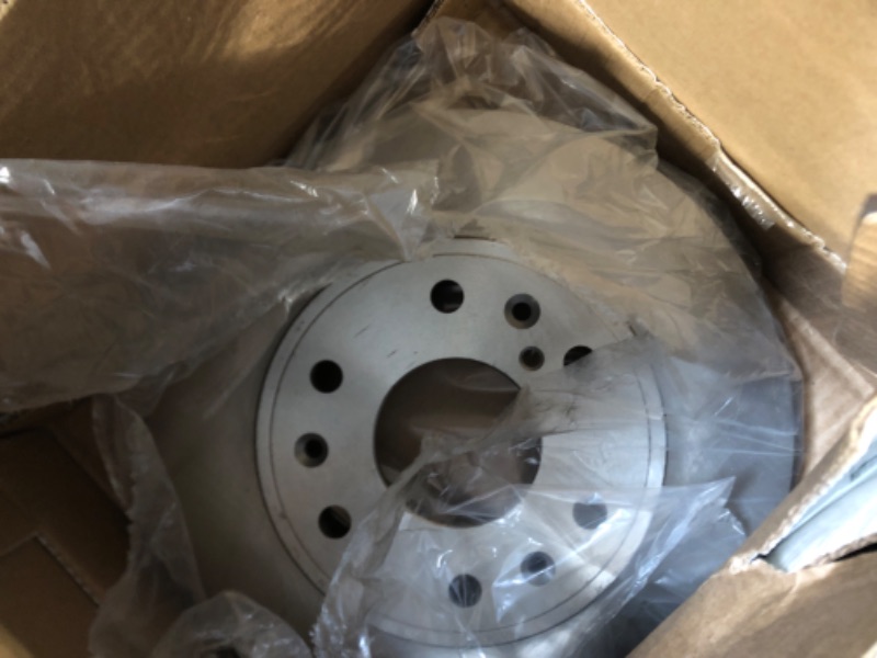 Photo 1 of ** USED/ MISSING PARTS ** POWERSTOP KOE2070 Front and Rear Autospecialty Replacement Brake Kit Brake Rotors & Ceramic Brake Pads For Cadillac Escalade Chevy Silverado 1500 Suburban 1500 Tahoe Sierra 1500 Yukon [Model Specific]