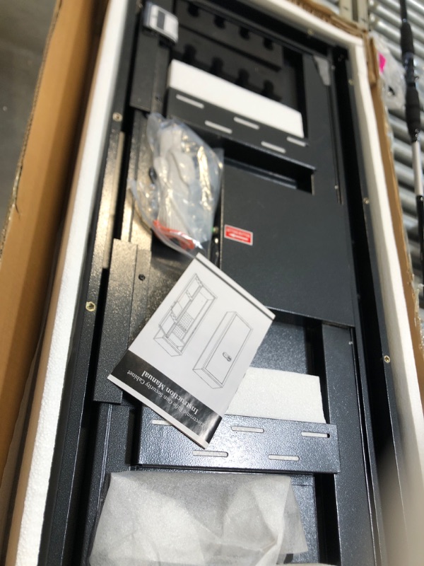 Photo 1 of ** NEW** ?2024NEW?6-8 Large Rifle Gun Safe For Home Rifle And Pistols, ?Deeper? Long Gun Cabinet Safe For Rifles And Shotguns With Inner Lockbox, Door Panel Organizer, Led Light, Slient Mode