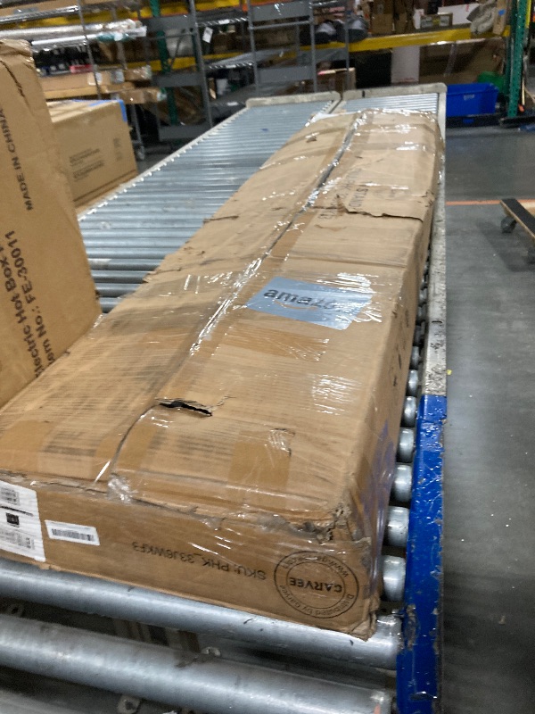 Photo 1 of ** USED / MISSING PARTS *** 70.1" TV Stand, Modern TV Console Table with Storage Compartment and Sliding Door, Gaming Entertainment Center with Cabinet for Living Room, Bedroom, Office, Oak