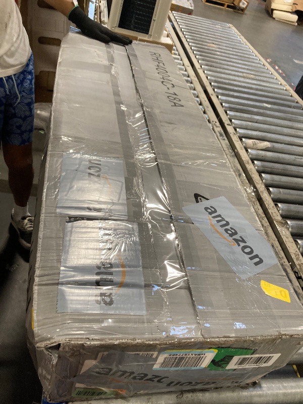 Photo 1 of  ** VERY USED / MISSING PARTS ** ZIYOO Vintage-Inspired 18 Inch Metal Bed Frame - Victorian Headboard & Footboard, Sturdy Platform Design, Under Bed Storage, No Box Spring Needed, Noise Free, Queen Size