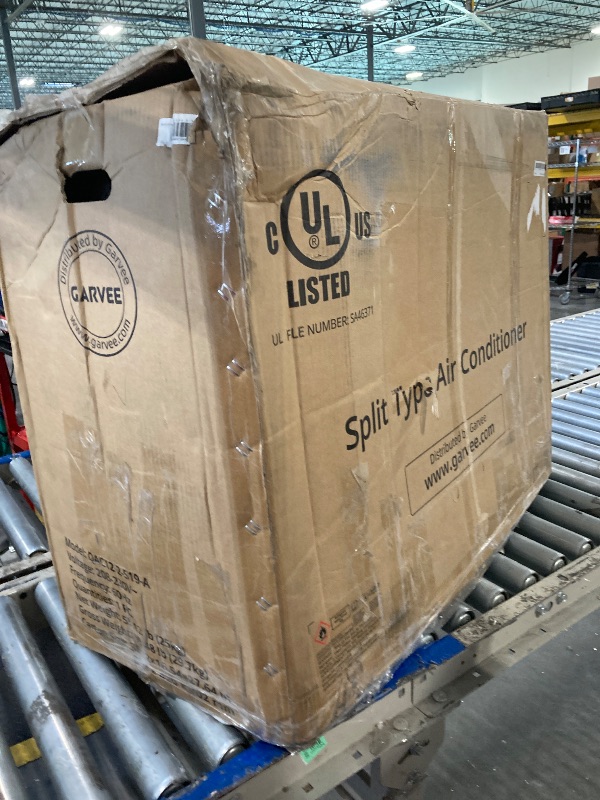 Photo 1 of *** It lacks an engine and has a dent. / VERY USED / MISSING PARTS ***
Garvee 12,000 BTU Split Air Conditioner and Heater, SEER2 19, 208-230V,All- Season Application, Remote Control, Sleep Mode,Timer Function, for Bedroom, Living Room and Space up to 75