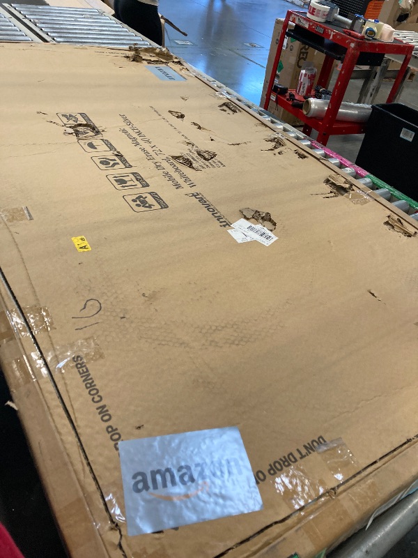 Photo 1 of ***MINOR DETAILS**
INNOVART Mobile Whiteboard 72” x 40”, 360° Reversible Double Sided Magnetic Dry Erase Board with Portable Rolling Stand on Wheels, Easel Standing Board with Aluminum Frame