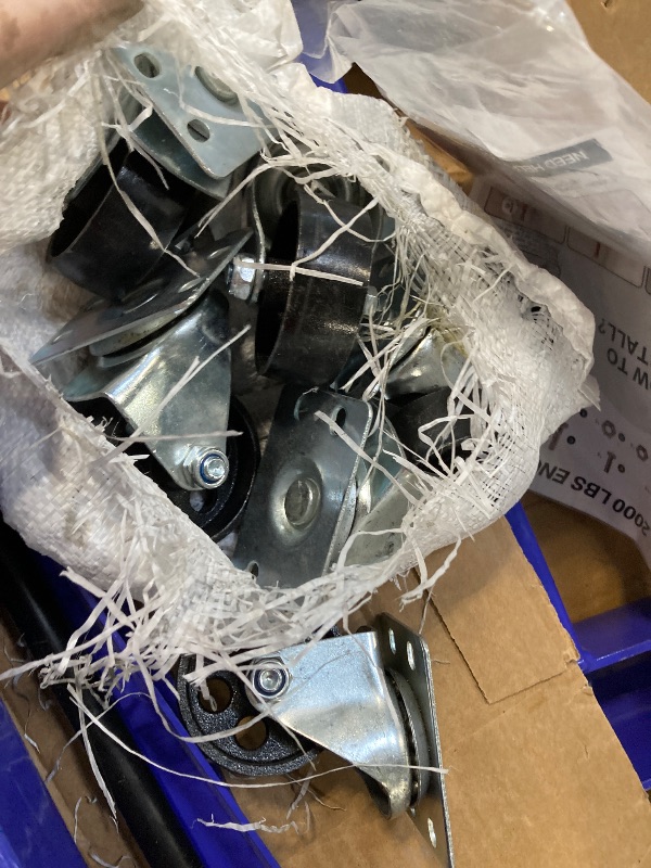 Photo 1 of ***MINOR DETAILS/ VERY USED/ MSSING PARTS **** 
Engine Stand, 2000LBS Capacity Engine Motor Stand with 360-Degree Rotating Head,6 Casters, 4 Adjustable Arms,Folding Heavy-Duty Steel Engine Lift Stand for Auto Motor Repair