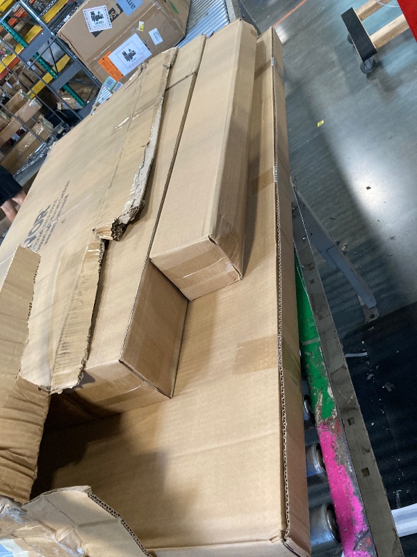 Photo 1 of ** FACTORY SEAL / ONLY OPENED FOR INSPECTION***
VEVOR Shower Curb Kit, 38"x60" Watertight Shower Curb Overlay with 4" ABS Offset Bonding Flange, 4" Stainless Steel Grate, 2 Cuttable Shower Curb and Trowel, Shower Pan Slope Sticks Fit for Bathroom