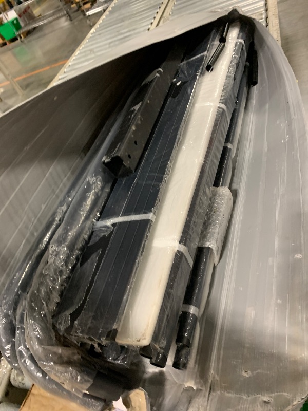 Photo 1 of ** MISSING PARTS/ USED *** zunatu King Size Metal Platform Bed Frame/Victorian Style Headboard and Footboard/Steel Slat Support/Easy Assembly/No Box Spring Needed/Underbed Storage/Noise Free/Black