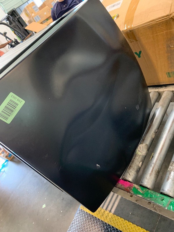 Photo 1 of **- USED / UNTESTED / MINOR DETAILS ***
Alpine Outdoor Commercial Trash Can with Lid - 40 Gallon Heavy Duty Metal Garbage Can with Removable Bin, Locking Lid for a Modern Look in Parks, Malls, Parkings & High Traffic Areas (Black & Grey)