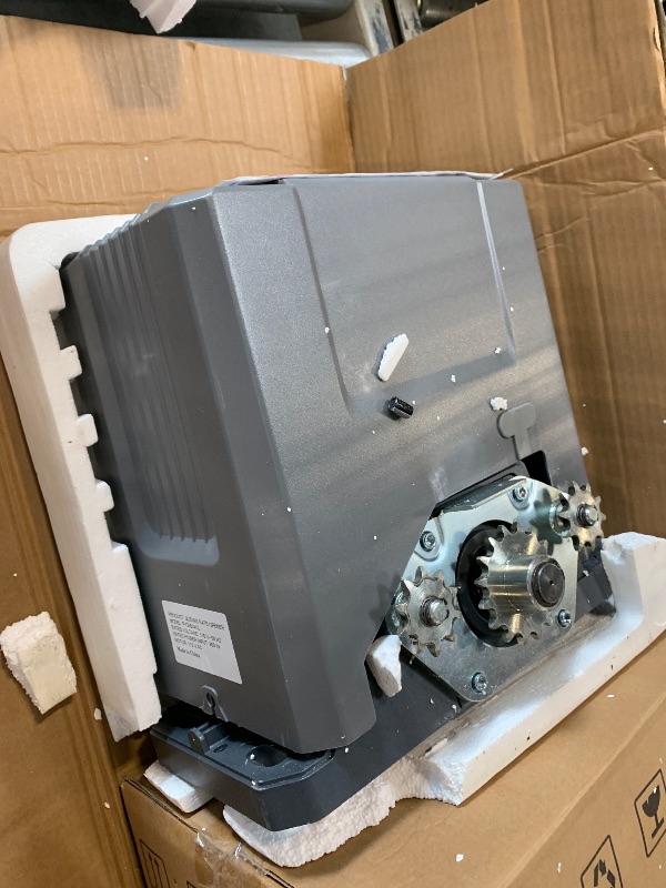 Photo 1 of ** used / missing parts ** CO-Z CG5500 Automatic 5500 lb Sliding Gate Opener with 2 Remote Controls, Electric Rolling Driveway Fence Slide Gate Motor, Gate Operator Hardware Security System Kit for Sliding Gate Up to 40 Feet