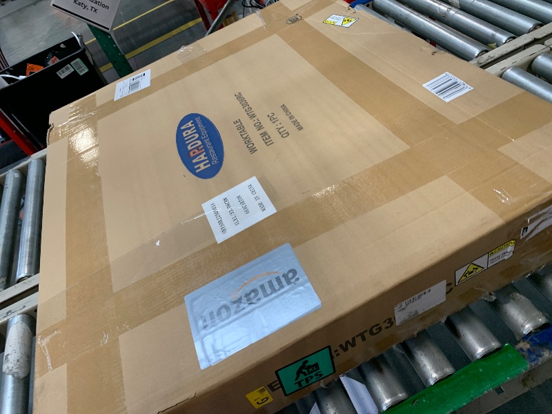 Photo 1 of ** USED** HARDURA Stainless Steel Table 30 x 36 Inches with Wheels Casters NSF Heavy Duty Commercial Prep Table with 2” Backsplash and Adjustable Undershelf for Restaurant Kitchen Home and Hotel