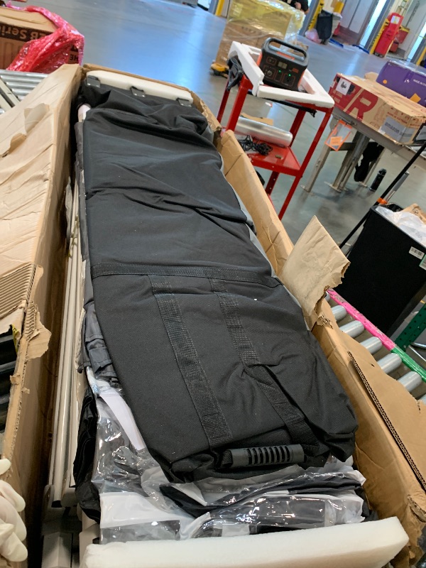 Photo 1 of ** USED / MISSING PARTS *** HOTEEL 10x20 Pop up Canopy Tent for Parties, Heavy Duty Easy Setup Tent with 6 Sidewalls, Outdoor Commercial Instant Gazebo for Wedding Event, with Roller Bag & Sand Bags, Grey(Hexagonal Frame)