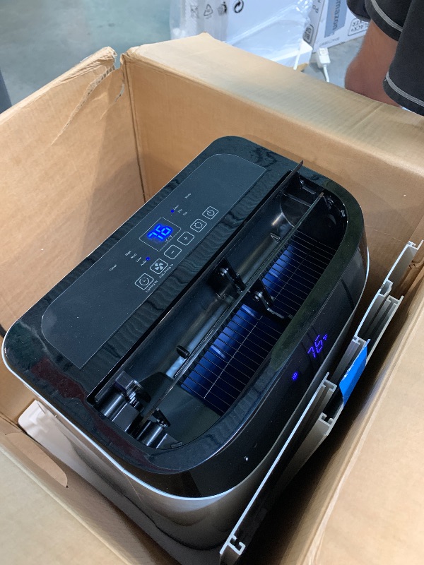 Photo 1 of ** USED *** 12,000 BTU Portable Air Conditioner Cools Up to 500 Sq.Ft, 3-IN-1 Energy Efficient Portable AC Unit with Remote Control & Installation Kits for Large Room, Campervan, Office, Temporary Space