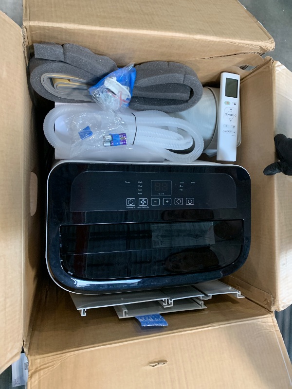 Photo 1 of ** USED *** 12,000 BTU Portable Air Conditioner Cools Up to 500 Sq.Ft, 3-IN-1 Energy Efficient Portable AC Unit with Remote Control & Installation Kits for Large Room, Campervan, Office, Temporary Space