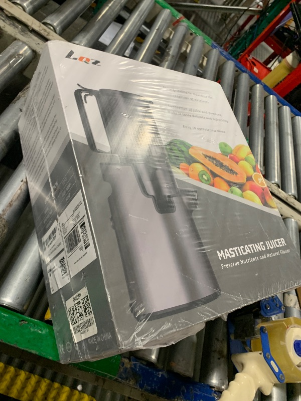 Photo 1 of  **** FACTORY SEALED *** Cold Press Juicer, Juicer Machines with 5.4" Wide Feed Chute for Juice Extractor, Professional Slow Masticating Juicer for Whole Vegetables & Fruits with High Juice Yield, Easy to Clean (Black)