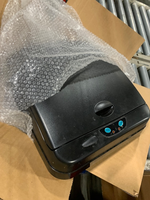 Photo 1 of ** VERY USED** iTouchless New Sensor Trash Can Lid Replacement for Models IT13MX, IT13MXL, DZT13P, DZT13PL, DZT13M, and DZT08P, DZT08PL, and Other Variants