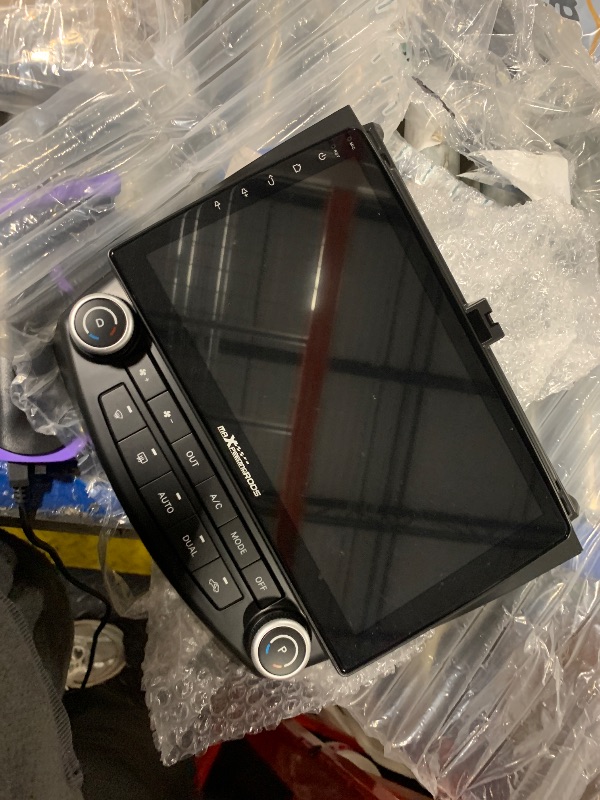Photo 1 of ** VERY USED / UNTESTED *** maXpeedingrods Car Radio Stereo for Honda Accord 7th 2003-2007 with Wireless Apple CarPlay Andriod Auto, 10.1 inch Touch Screen Head Unit, GPS Navigation, Bluetooth, WiFi, 2+32G