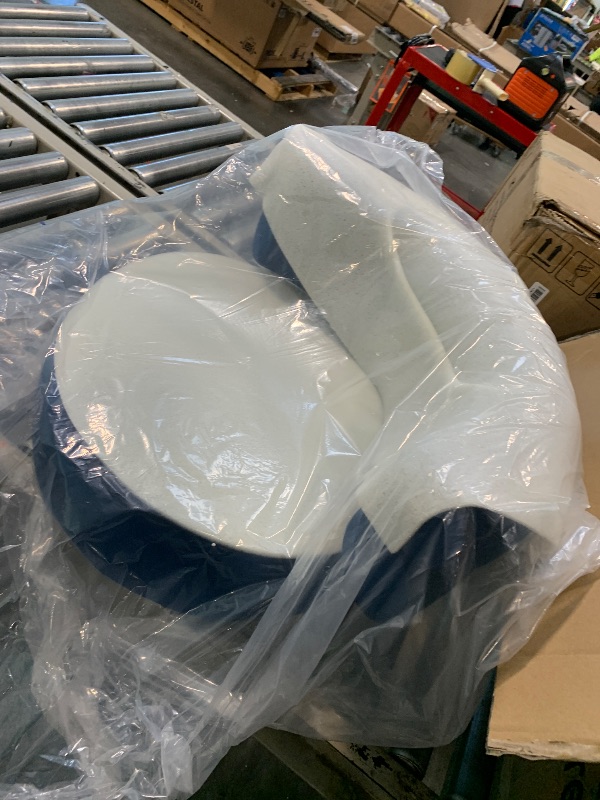 Photo 1 of ** NEW***- Meridian Furniture 798Navy-C Fitzroy Collection Modern | Contemporary Velvet Upholstered Counter Stool with Deep Channel Tufted Back and Gold Metal Capped Legs, Navy, 25" W x 21" D x 35" H, Set of 2