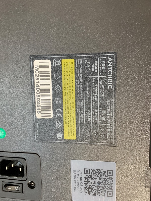 Photo 1 of ** USED / UNTESTED / MISSING PARTS *** ?Bundle Anycubic Kobra 3 V2 Combo? Anycubic Multicolor 3D Printer, Up to 600mm/s Print Speed Active Filament Drying Enhanced Auto-Leveling for Higher Success Rates, 10.0'' x 10.0' x 10.2''