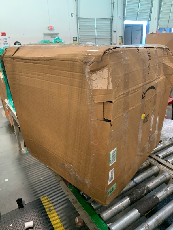 Photo 1 of ** VERY USED // UNTESTED **** Hansleep Large Bean Bag Chair for Adults, Reading Chair with Ottoman Filled by High-Density Foam, Cozy Lazy Beanbag Lounger Sofa with Waist Support for Living Room, Bedroom, Office, Beige