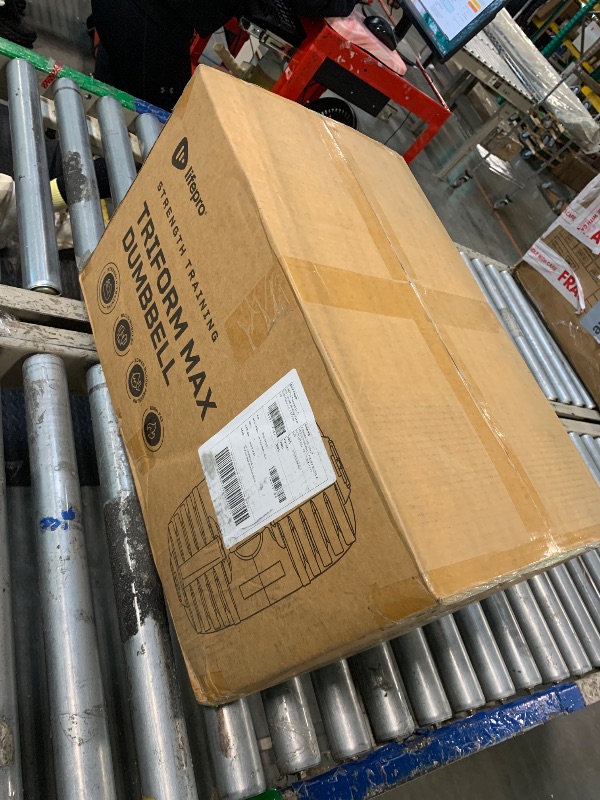Photo 1 of ** FACTORY SEALED **** Lifepro Adjustable Dumbbells - 15Lb 25Lb 43Lb 55Lb 90Lb 6in1 Dumbbells Adjustable Weight, Compact Quick Adjustable Dumbbells Set/single for Full Body