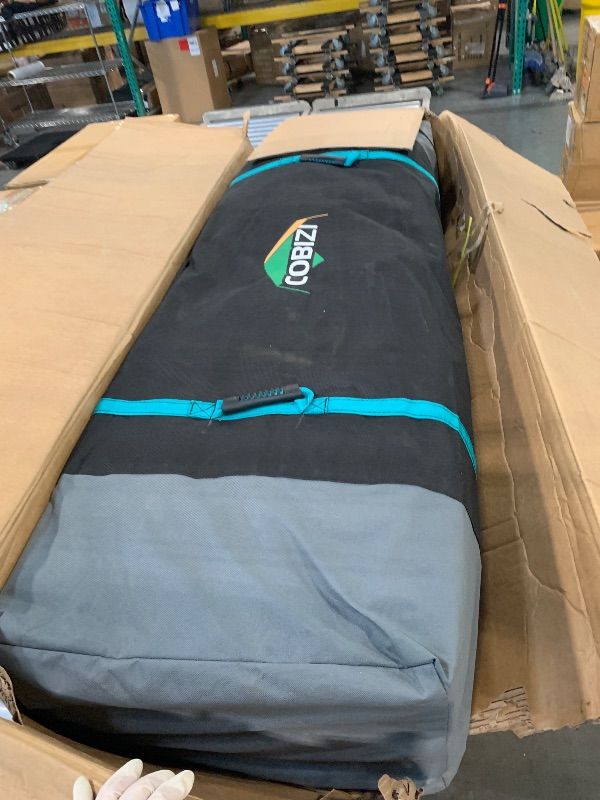 Photo 1 of ****VERY USED/ MISSING PARTS/ UNTESTED *** COBIZI 10x20 Pop Up Heavy Duty Canopy with 6 Sidewalls and Hexagonal Legs, Easy up Tent for Parties, Commercial and Wedding, Outdoor Canopy with Roller Bag, Sand Bags, Waterproof & UPF50+ (Gray)