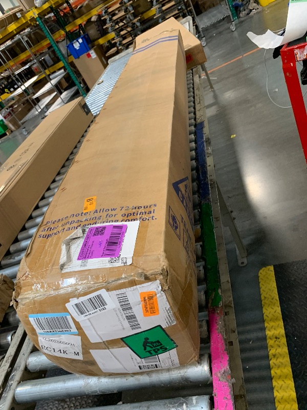 Photo 1 of ** new** Mellow Naturalista Classic - 12 Inch Solid Wood Platform Bed with Wooden Slats, No Box Spring Needed, Easy Assembly, Full, Natural Pine