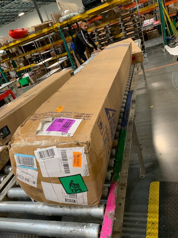 Photo 1 of ** new** Mellow Naturalista Classic - 12 Inch Solid Wood Platform Bed with Wooden Slats, No Box Spring Needed, Easy Assembly, Full, Natural Pine