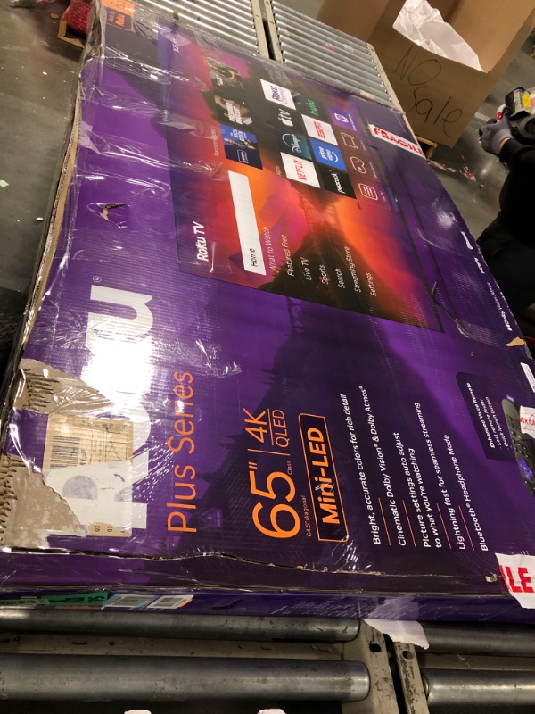 Photo 1 of ** USED *** Roku Smart TV 2025 – 65-Inch Plus Series