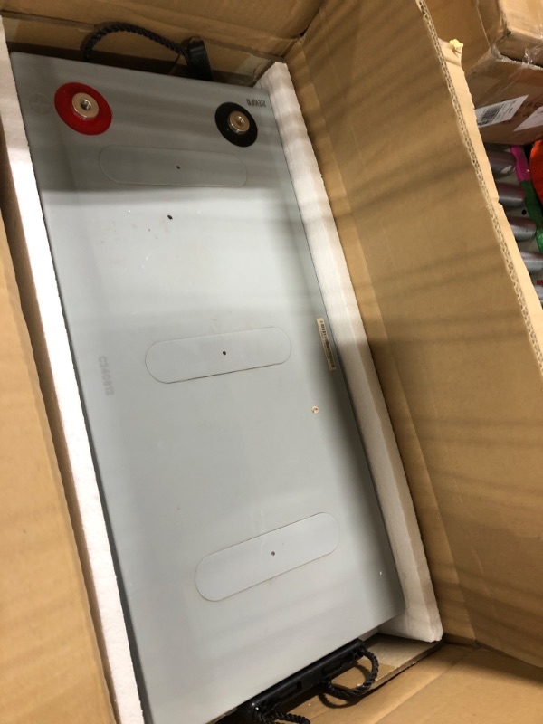 Photo 1 of * USED / UNTESTED**  Renogy Deep Cycle AGM Battery 12 Volt 200Ah, 3% Self-Discharge Rate, 2000A Max Discharge Current, Safe Charge Most Home Appliances for RV, Camping, Cabin, Marine and Off-Grid System, Maintenance-Free