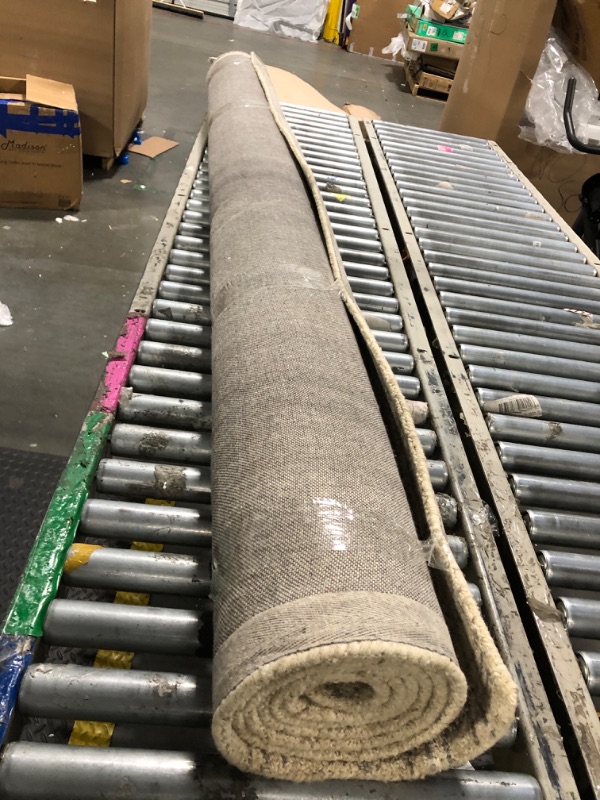 Photo 1 of ** USED*** Loloi Chris Loves Julia Polly Collection POL-03Rug Area Rug 7'-9" x 9'-9" Antique/Mist Rectangular 0.38" Thick