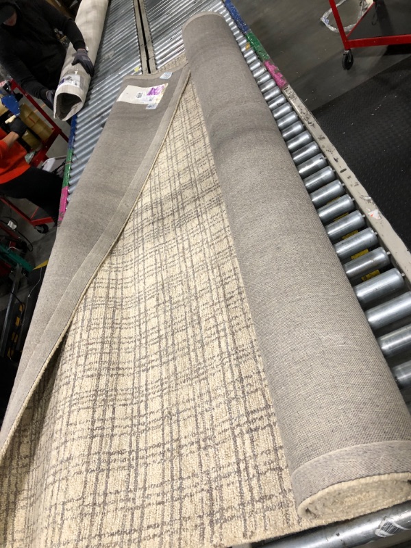 Photo 1 of ** USED*** Loloi Chris Loves Julia Polly Collection POL-03Rug Area Rug 7'-9" x 9'-9" Antique/Mist Rectangular 0.38" Thick