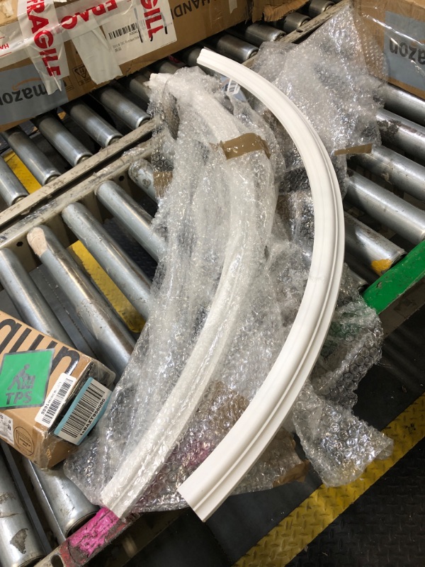 Photo 1 of ** ONLY TWO PCS / USED /// Ekena Millwork PML01X00AS-CASE-4 Ashford Smooth (2-Pack) Panel Moulding, 1 5/8"H x 1/2"P x 94 1/2"L, Primed