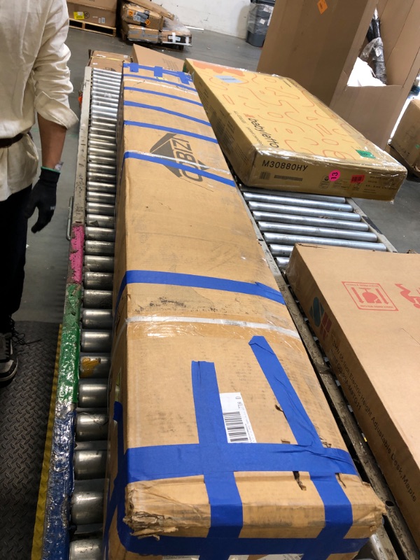 Photo 1 of ** VERY USED/ UNTESTED / MISSING PARTS *** COBIZI Carport 12x20ft Heavy Duty Portable Garage, 2.0 Powder Coated Frame(Better Than Galvanized), Waterproof Shelter with Built-in Sandbags, for Car/Boat/SUV, White